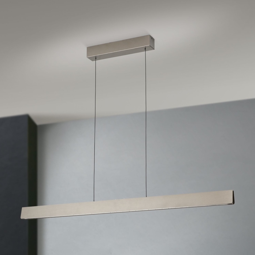 Lampadario a sospensione con filo LED dimmerabile TARA LED/44W/230V 2700/3800/4500/5700K cromo opaco