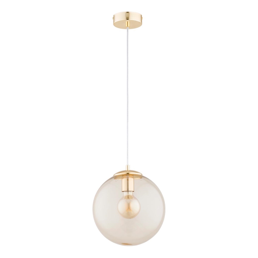 Lampadario a sospensione con filo LEILA 1xE27/15W/230V oro