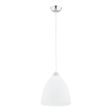 Lampadario a sospensione con filo LERA 1xE27/15W/230V cromo lucido