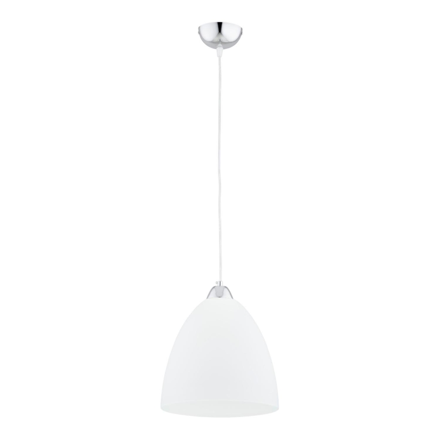 Lampadario a sospensione con filo LERA 1xE27/15W/230V cromo lucido
