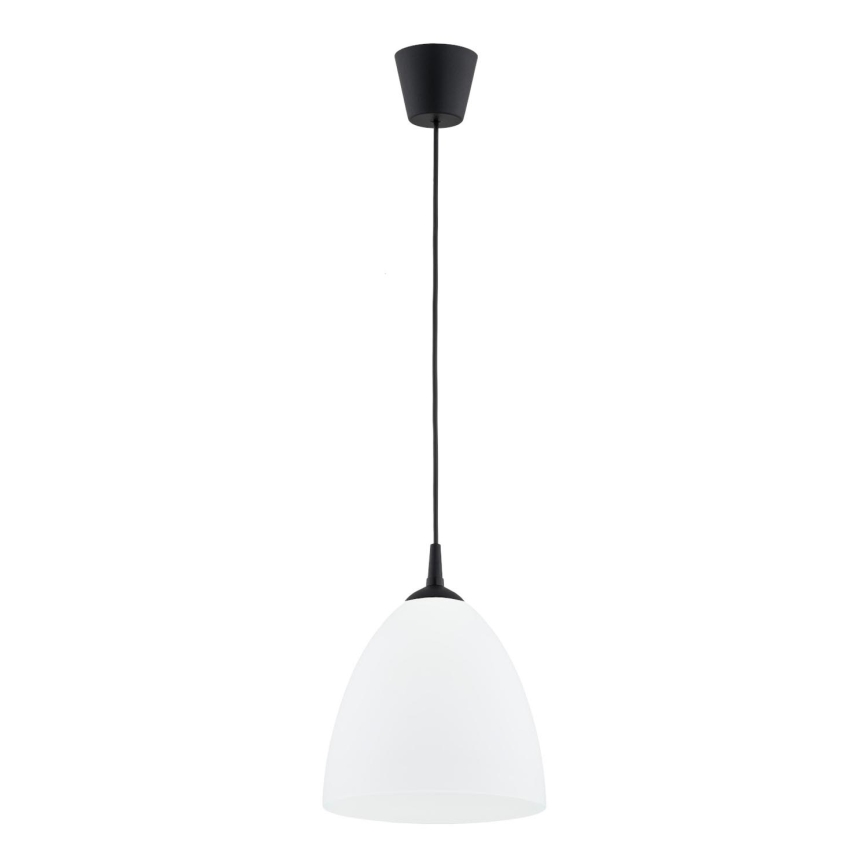 Lampadario a sospensione con filo LERA 1xE27/15W/230V nero
