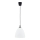 Lampadario a sospensione con filo LERA 1xE27/15W/230V nero