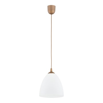 Lampadario a sospensione con filo LERA 1xE27/15W/230V oro