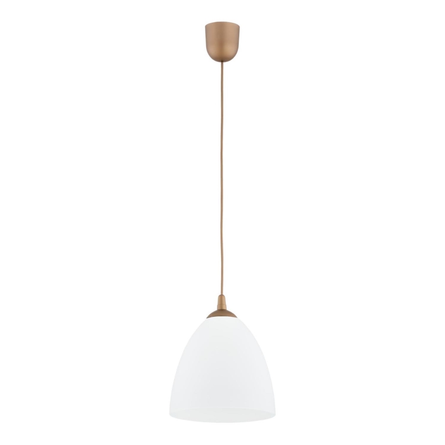 Lampadario a sospensione con filo LERA 1xE27/15W/230V oro