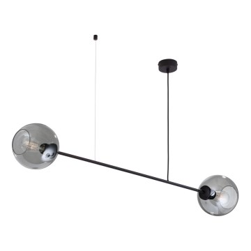 Lampadario a sospensione con filo LIBRA 2xE27/15W/230V