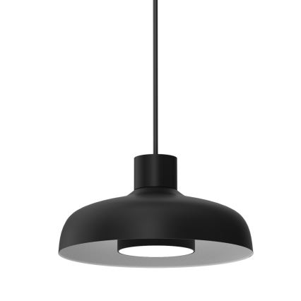 Lampadario a sospensione con filo LINEA 1xGX53/12W/230V nero