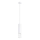 Lampadario a sospensione con filo LIRO 1xGU10/10W/230V bianco