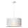 Lampadario a sospensione con filo LOFT SHADE 1xE27/60W/230V diametro 40 cm bianco/oro