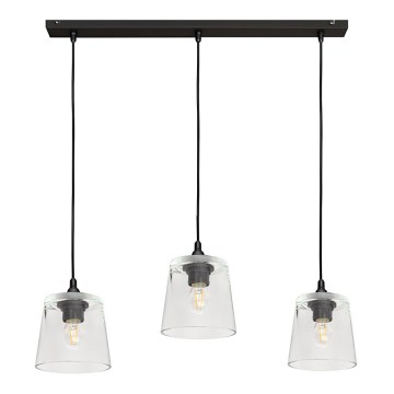 Lampadario a sospensione con filo LUCEA 3xE27/15W/230V