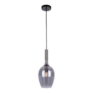 Lampadario a sospensione con filo LUGANO 1xE14/40W/230V grigio