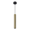 Lampadario a sospensione con filo LUNGOMARE 1xGU10/10W/230V oro