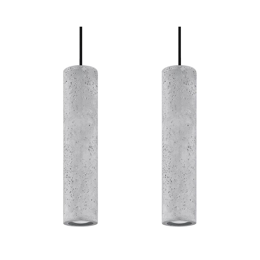 Lampadario a sospensione con filo LUVO 2xGU10/40W/230V