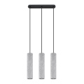 Lampadario a sospensione con filo LUVO 3xGU10/40W/230V