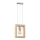 Lampadario a sospensione con filo MACK 1xE27/60W/230V