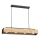 Lampadario a sospensione con filo MAISON 4xGU10/8W/230V marrone/quercia