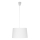 Lampadario a sospensione con filo MAJA 1xE27/25W/230V bianco