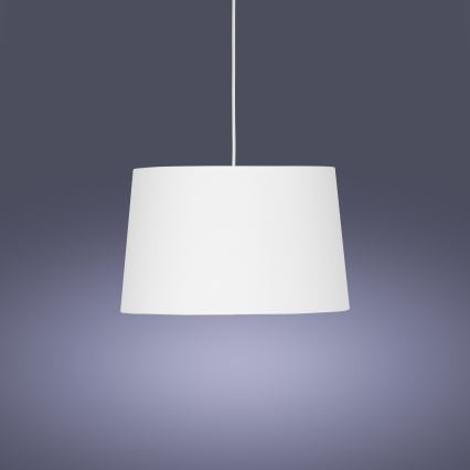 Lampadario a sospensione con filo MAJA 1xE27/25W/230V bianco