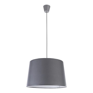 Lampadario a sospensione con filo MAJA 1xE27/25W/230V grigio