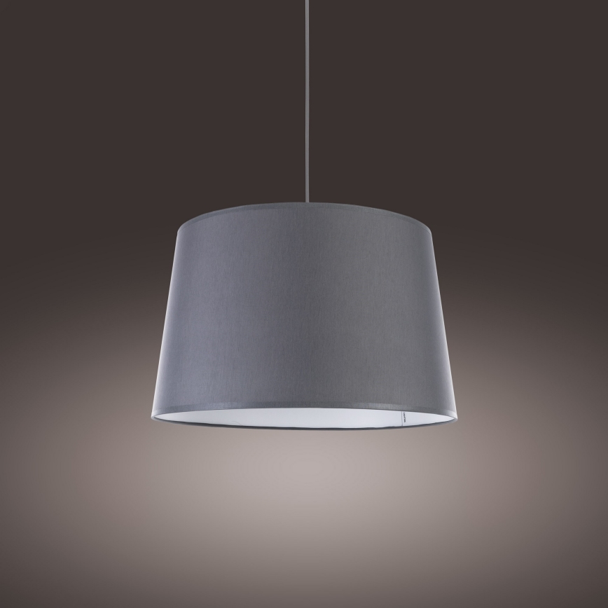 Lampadario a sospensione con filo MAJA 1xE27/25W/230V grigio