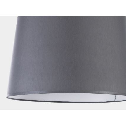 Lampadario a sospensione con filo MAJA 1xE27/25W/230V grigio