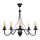 Lampadario a sospensione con filo MALBO II 5xE14/10W/230V