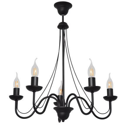 Lampadario a sospensione con filo MALBO II 5xE14/10W/230V