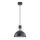 Lampadario a sospensione con filo MEGEN 1xE27/15W/230V nero
