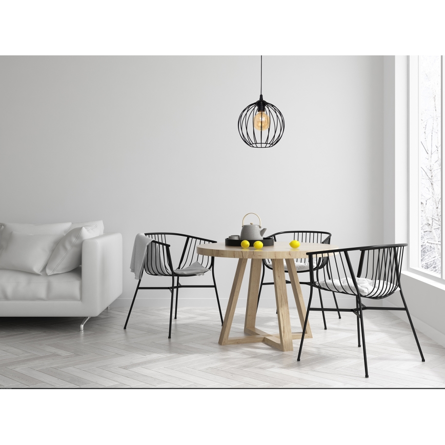 Lampadario a sospensione con filo MERCURE 1xE27/15W/230V