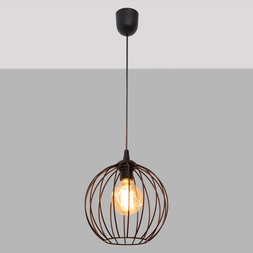 Lampadario a sospensione con filo MERCURE 1xE27/15W/230V