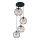 Lampadario a sospensione con filo MERCURE 4xE27/15W/230V