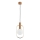 Lampadario a sospensione con filo MODI 1xE14/10W/230V oro/beige