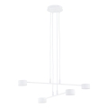 Lampadario a sospensione con filo MODUS 4xGX53/10W/230V bianco