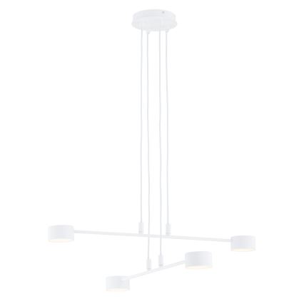 Lampadario a sospensione con filo MODUS 4xGX53/10W/230V bianco