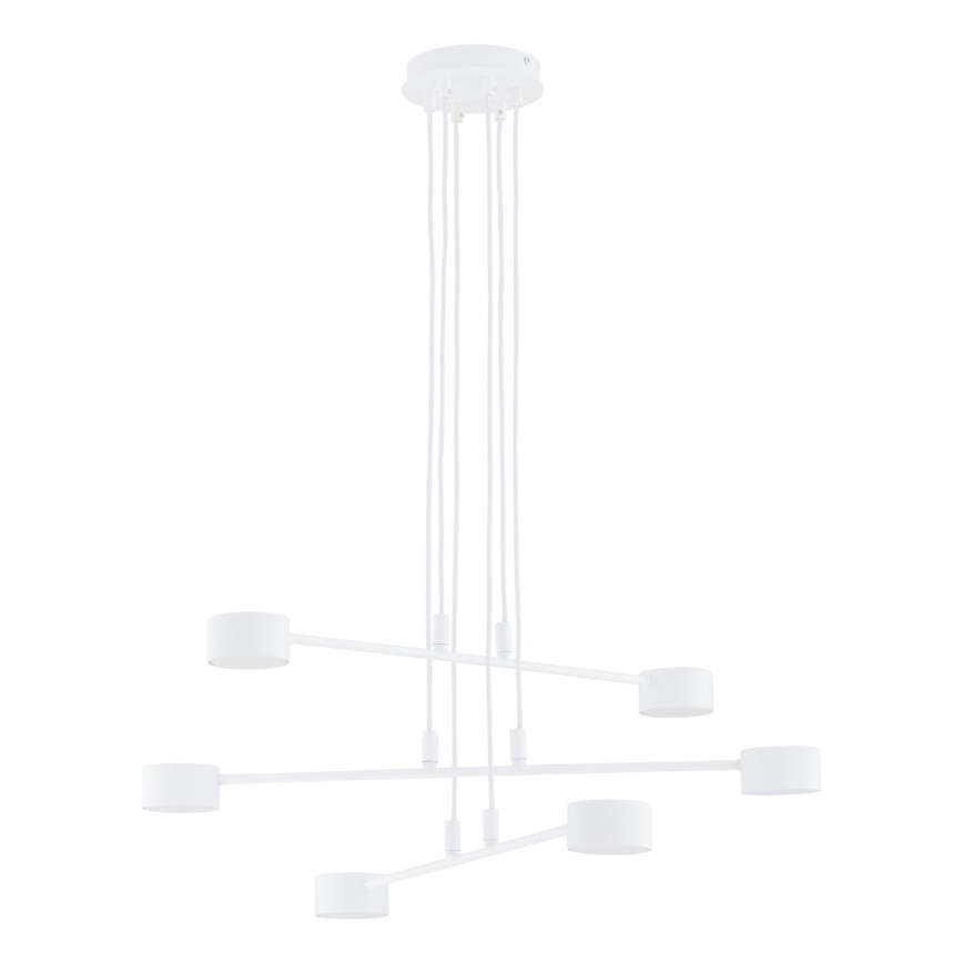 Lampadario a sospensione con filo MODUS 6xGX53/10W/230V bianco