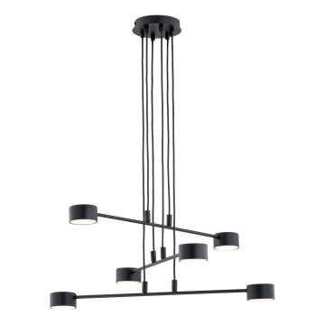 Lampadario a sospensione con filo MODUS 6xGX53/10W/230V nero