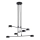 Lampadario a sospensione con filo MODUS 6xGX53/10W/230V nero