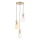 Lampadario a sospensione con filo MOLLY 3xE14/40W/230V diametro 38 cm colorato