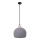 Lampadario a sospensione con filo MONROE 1xE27/60W/230V grigio