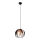 Lampadario a sospensione con filo MOONLIGHT 1xE27/15W/230V nero/rame