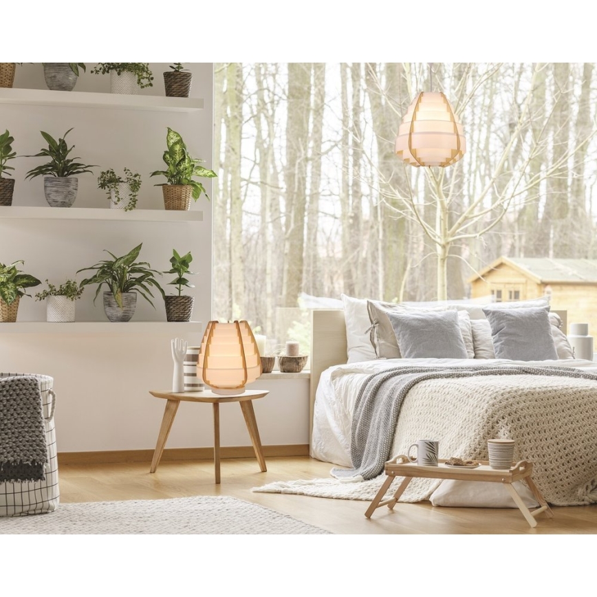 Lampadario a sospensione con filo NAGOJA 1xE27/40W/230V