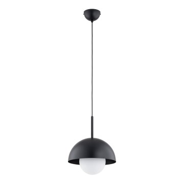 Lampadario a sospensione con filo NEON 1xE14/10W/230V nero