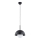 Lampadario a sospensione con filo NEON 1xE14/10W/230V nero