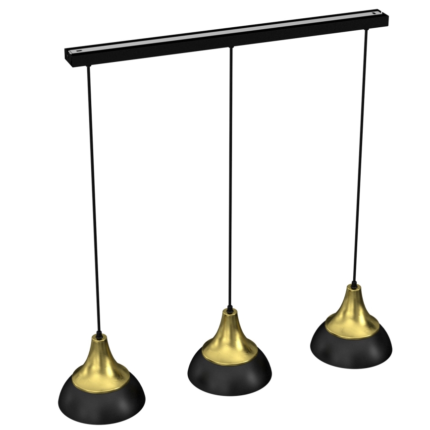 Lampadario a sospensione con filo NERGIS 3xE27/60W/230V