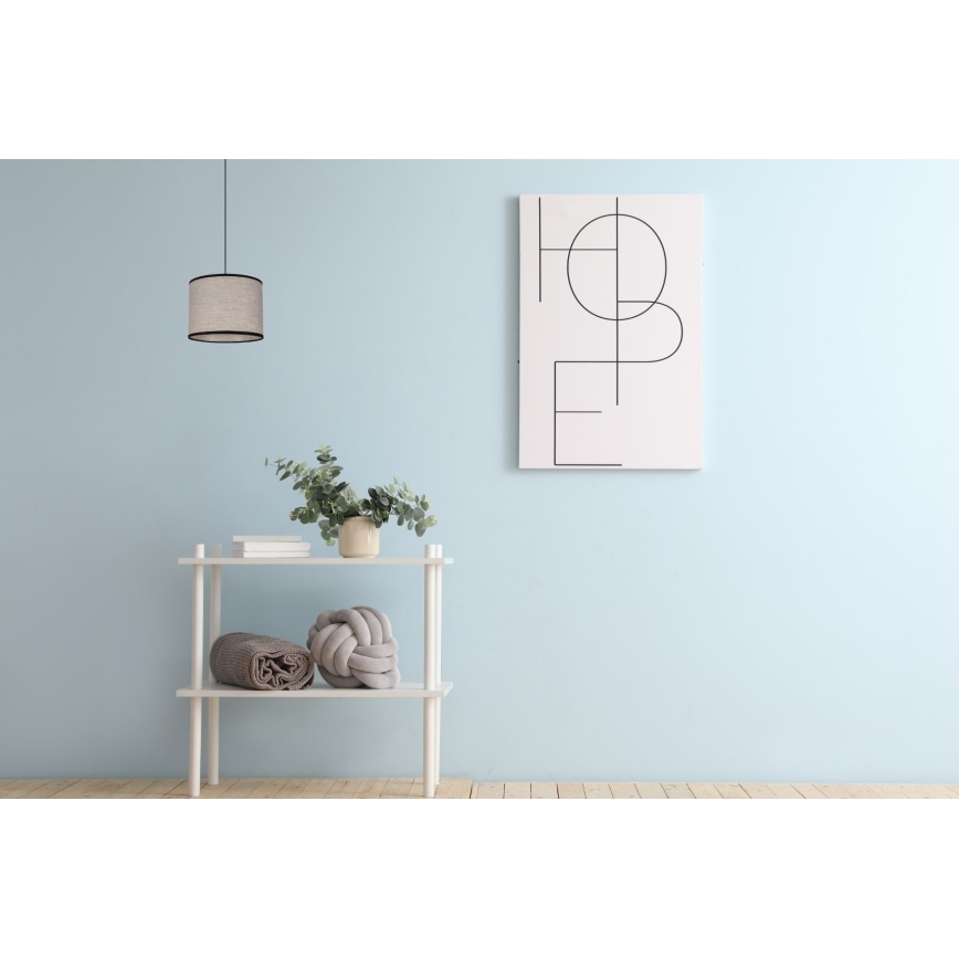 Lampadario a sospensione con filo NEXO 1xE27/60W/230V diametro 20 cm
