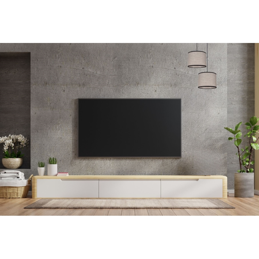 Lampadario a sospensione con filo NEXO 2xE27/60W/230V diametro 22 cm