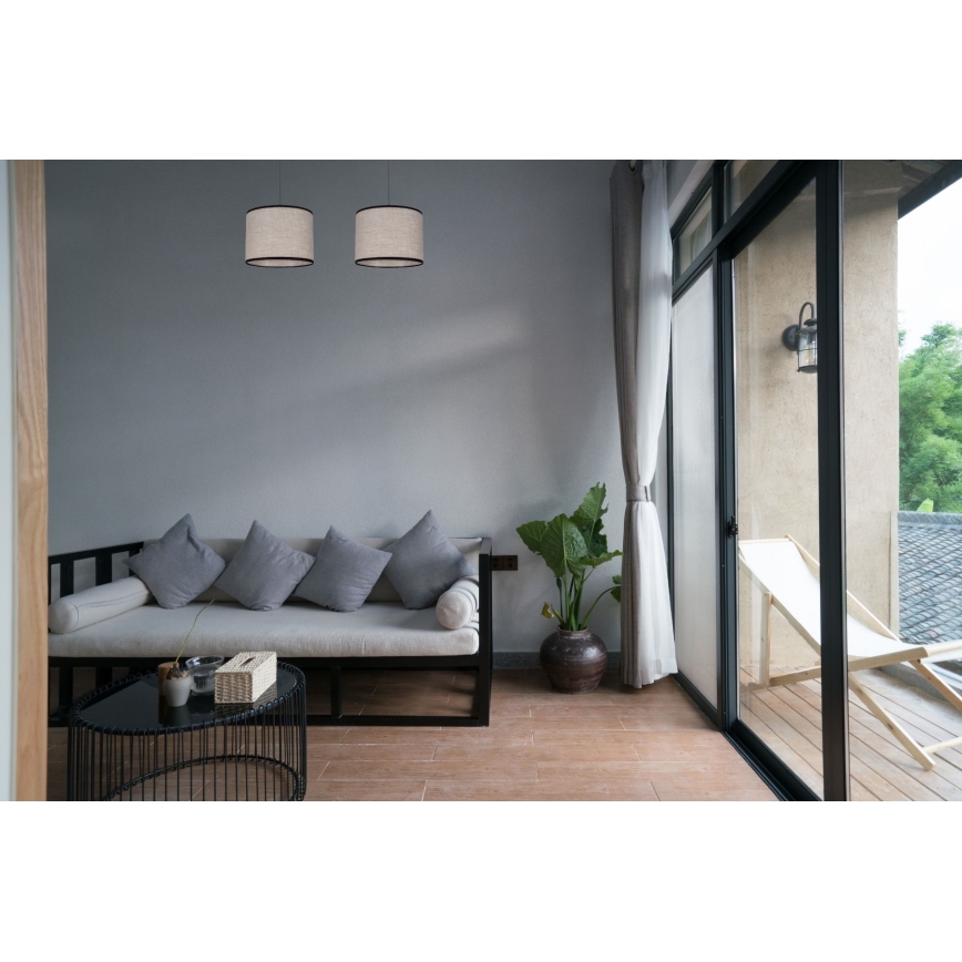 Lampadario a sospensione con filo NEXO 2xE27/60W/230V