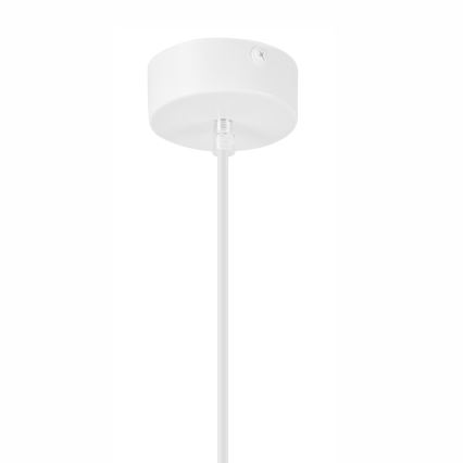 Lampadario a sospensione con filo NICO 1xE27/60W/230V bianco/faggio