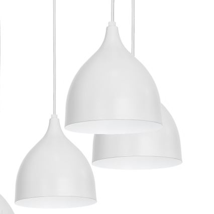 Lampadario a sospensione con filo NOAK 5xE27/60W/230V