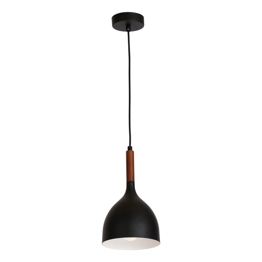 Lampadario a sospensione con filo NOAK WOOD 1xE27/60W/230V