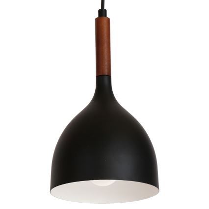 Lampadario a sospensione con filo NOAK WOOD 1xE27/60W/230V